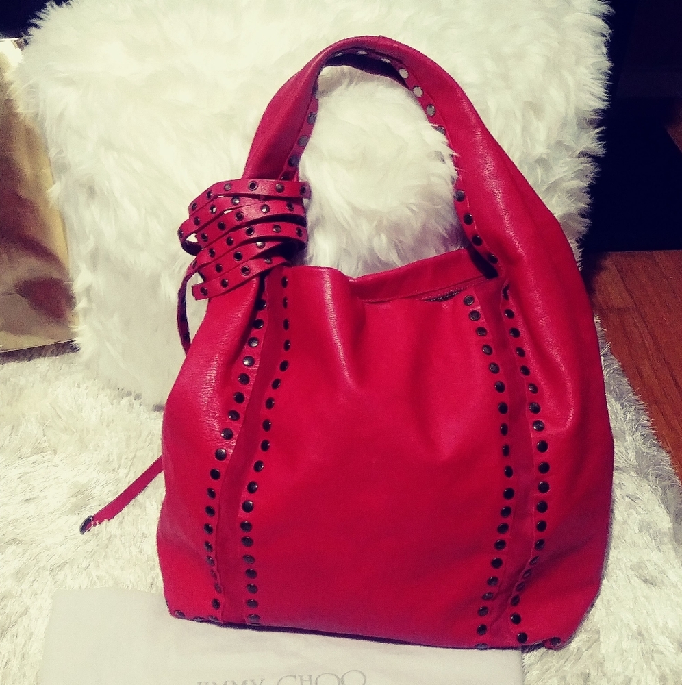 Red Jimmy Choo